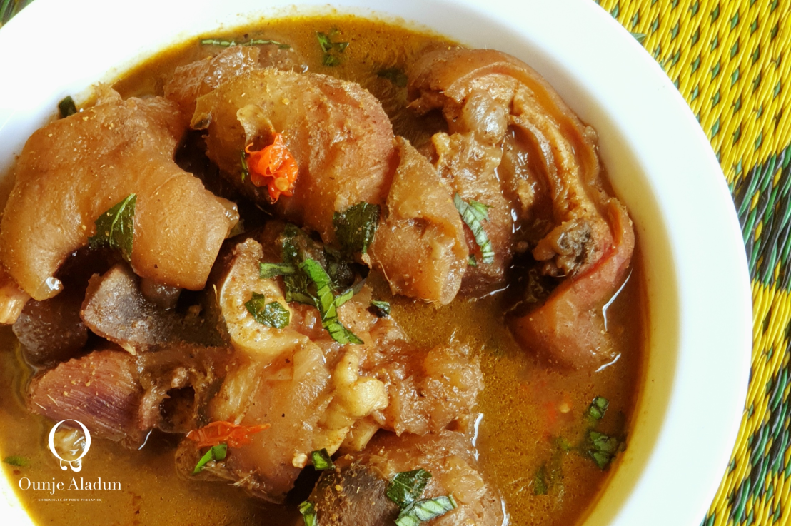 COW LEG PEPPER SOUP