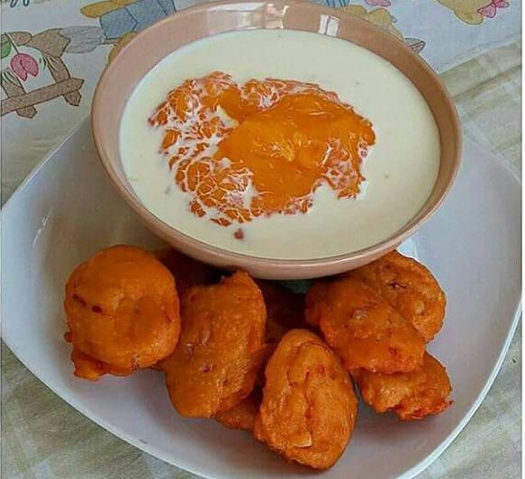 BEAN CAKE (AKARA) & PAP/CUSTARD/OATS