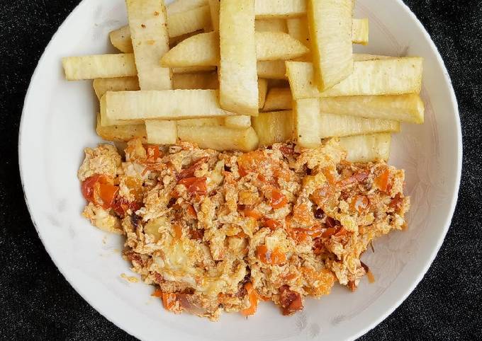 Boiled/Fried Yam